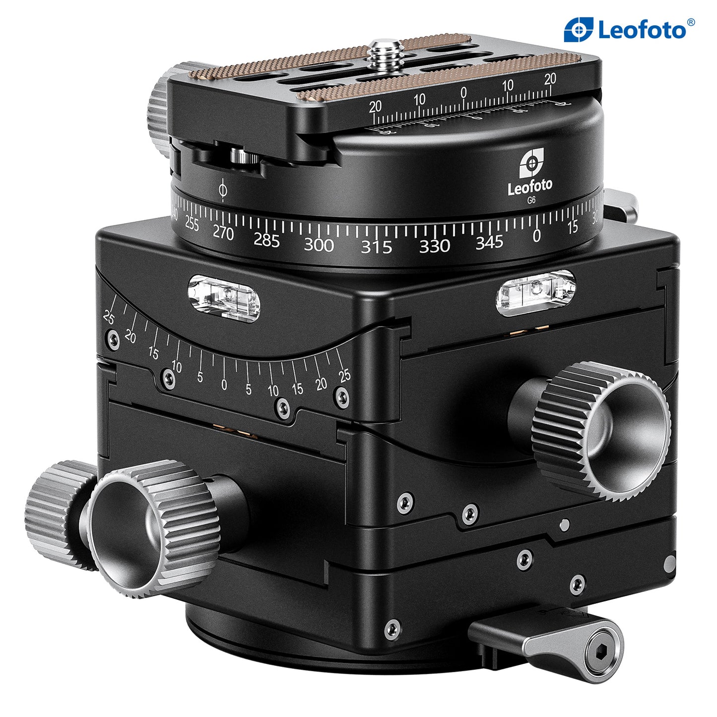Leofoto Geared Head G6+Plate QP-70N