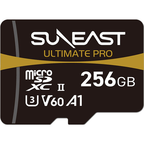 SUNEAST 256GB Ultimate Pro UHS-II microSDXC Memory Card V60