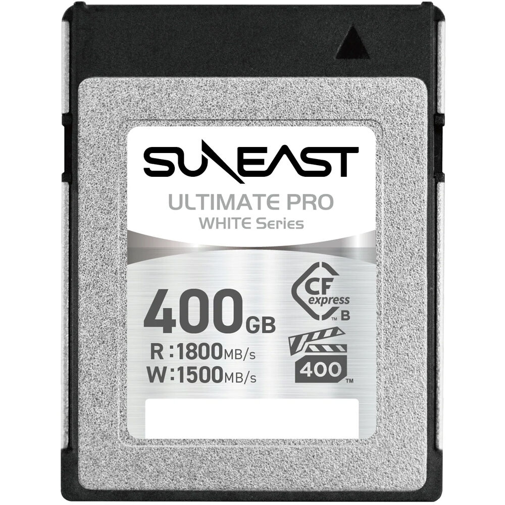 SUNEAST 400GB Ultimate Pro CFexpress Type B Memory Card (White Series)