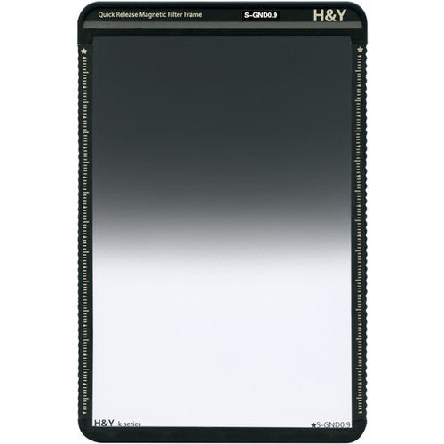 H&Y Filters 100 x 150mm K - Series Soft - Edge Graduated Neutral Density 0.9 Filter (3 Stops) w/Quick Release Magnetic Filter Frame - Shoot Bazaar