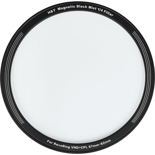 H&Y Filters Black Mist Magnetic 1/4 Clip - On Filter for RevoRing (67 - 82mm) - Shoot Bazaar