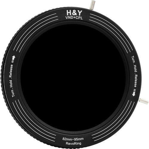 H&Y Filters RevoRing Variable ND3 - ND1000 & Circular Polarizer Filter - Shoot Bazaar