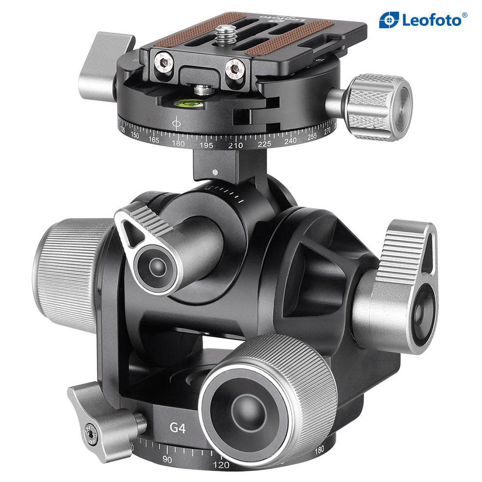 Leofoto Geared Head G4+NP - 60 - Shoot Bazaar