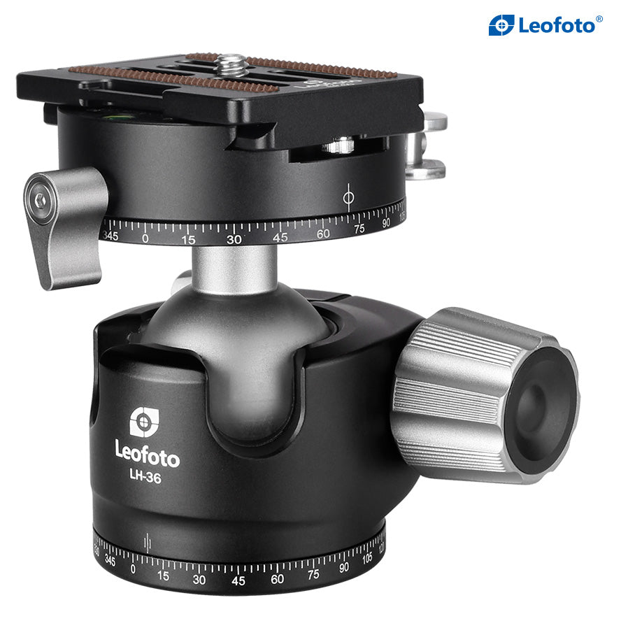 Leofoto Tripod Ball Head LH - 36PCL+NP - 60 - Shoot Bazaar