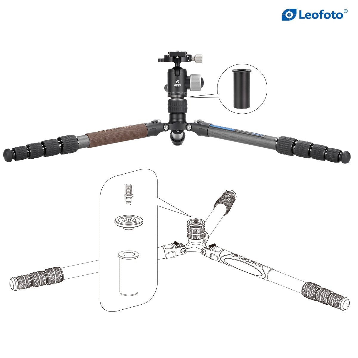 Leofoto Urban Series LX - 255CT+XB - 32 - Shoot Bazaar