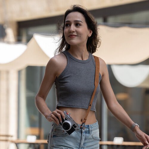 PGYTECH Camera Shoulder Strap Air (Earth Brown, 43 - 55") - Shoot Bazaar