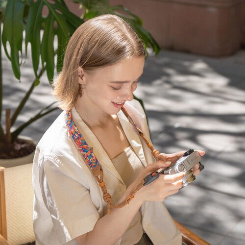 PGYTECH Camera Shoulder Strap Air (Tribal Geometric) - Shoot Bazaar