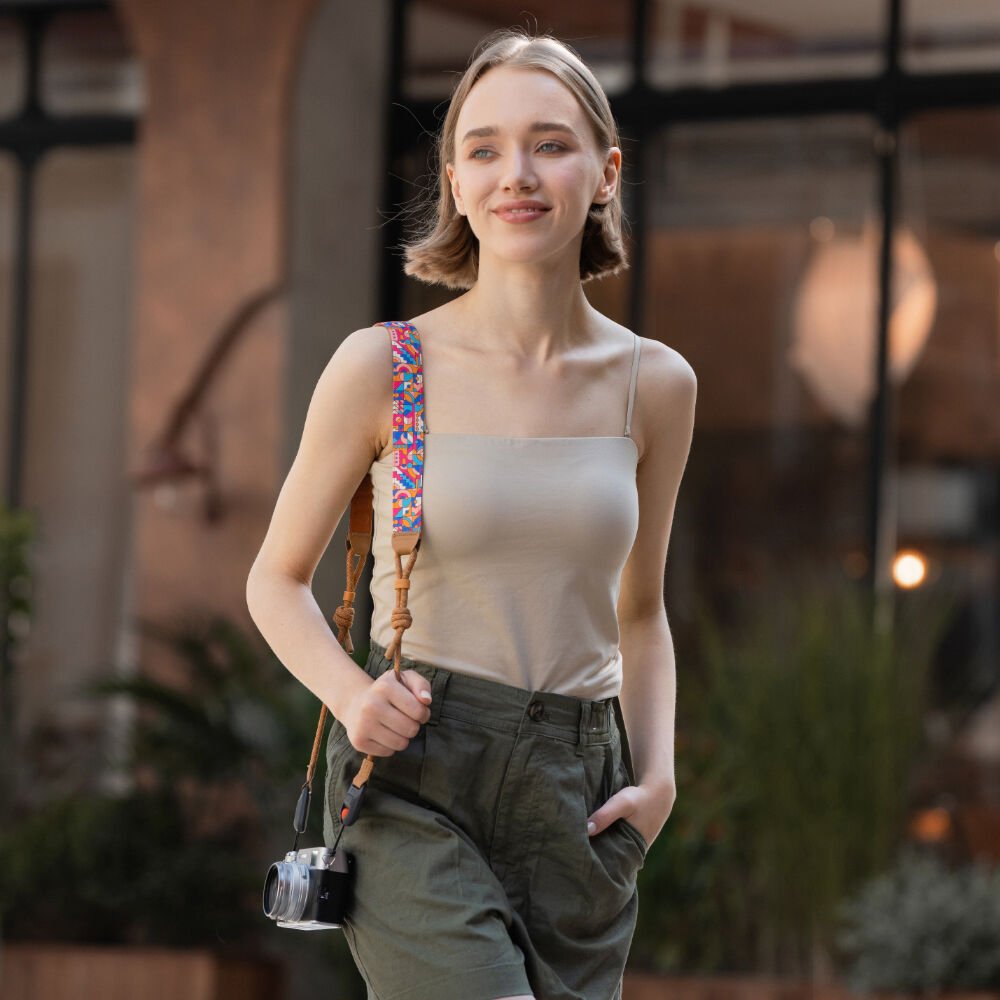 PGYTECH Camera Shoulder Strap Air (Tribal Geometric) - Shoot Bazaar