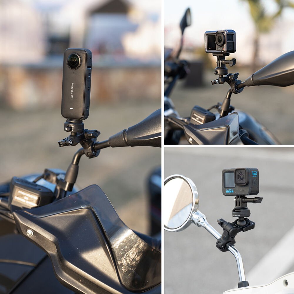 PGYTECH CapLock Rearview Mirror Mount - Shoot Bazaar