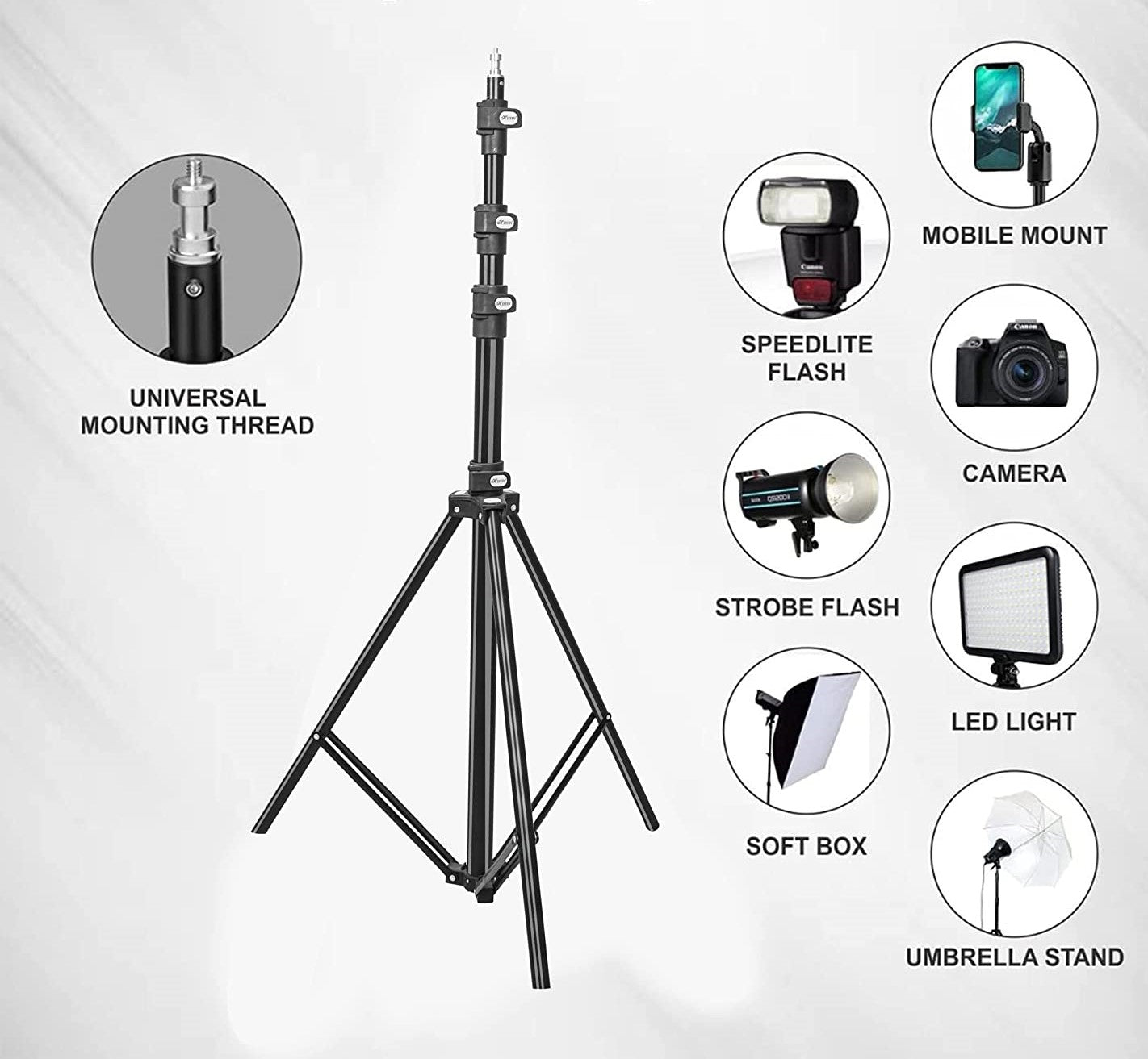 Photomaa LightStand 14ft.Kit - Shoot Bazaar