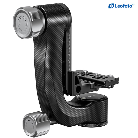 Leofoto Carbon Fiber Gimbal Head PG-3 Black