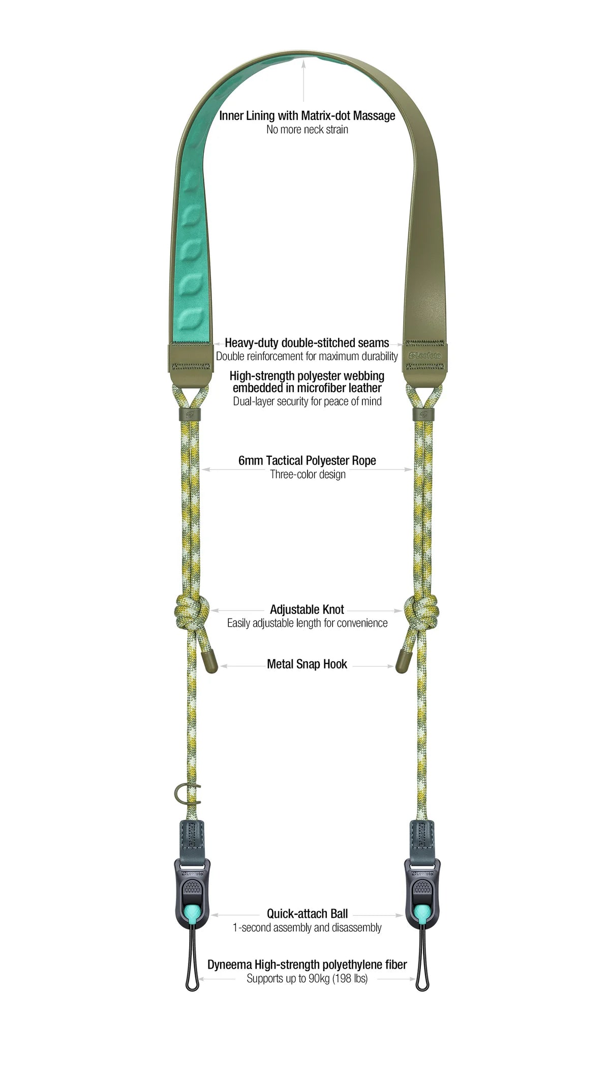 Leofoto L-CS Series Camera Straps