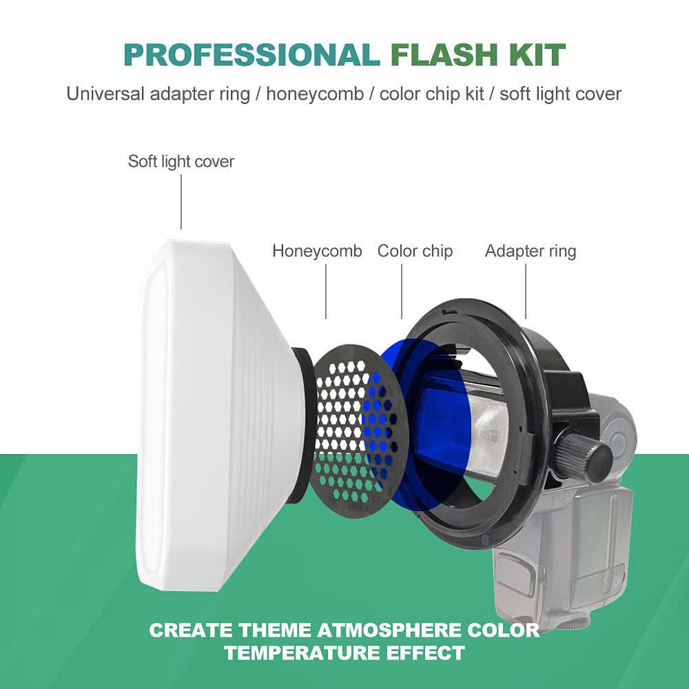 Photography Lighting Flash Diffuser D35