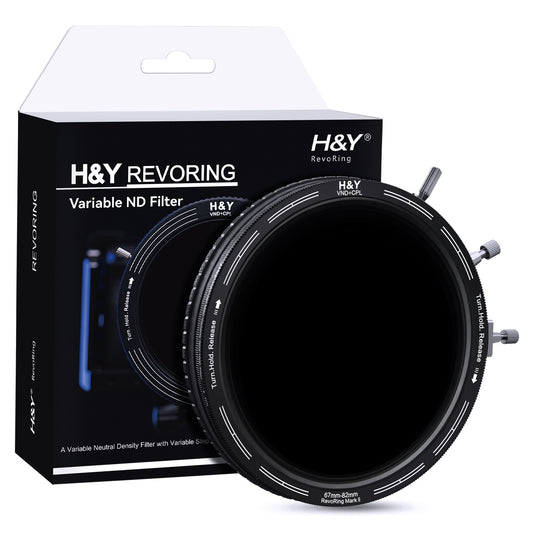 H&Y Filters RevoRing ND3-1000 + CPL Filter (Mark II 67-82mm)