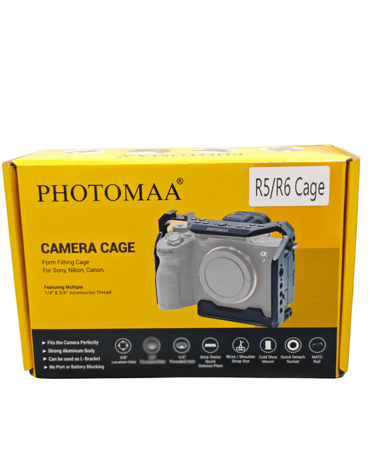 Photomaa Camera Cage for Canon  R5/R5II/R6/R6II
