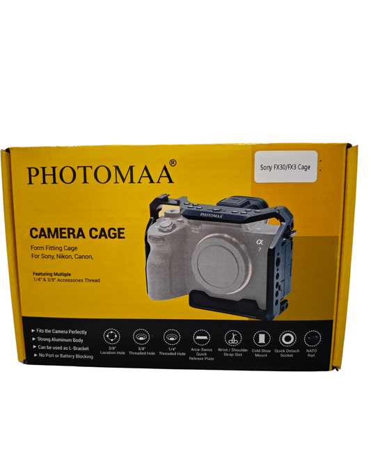 Photomaa Camera Cage for Sony FX30/FX3