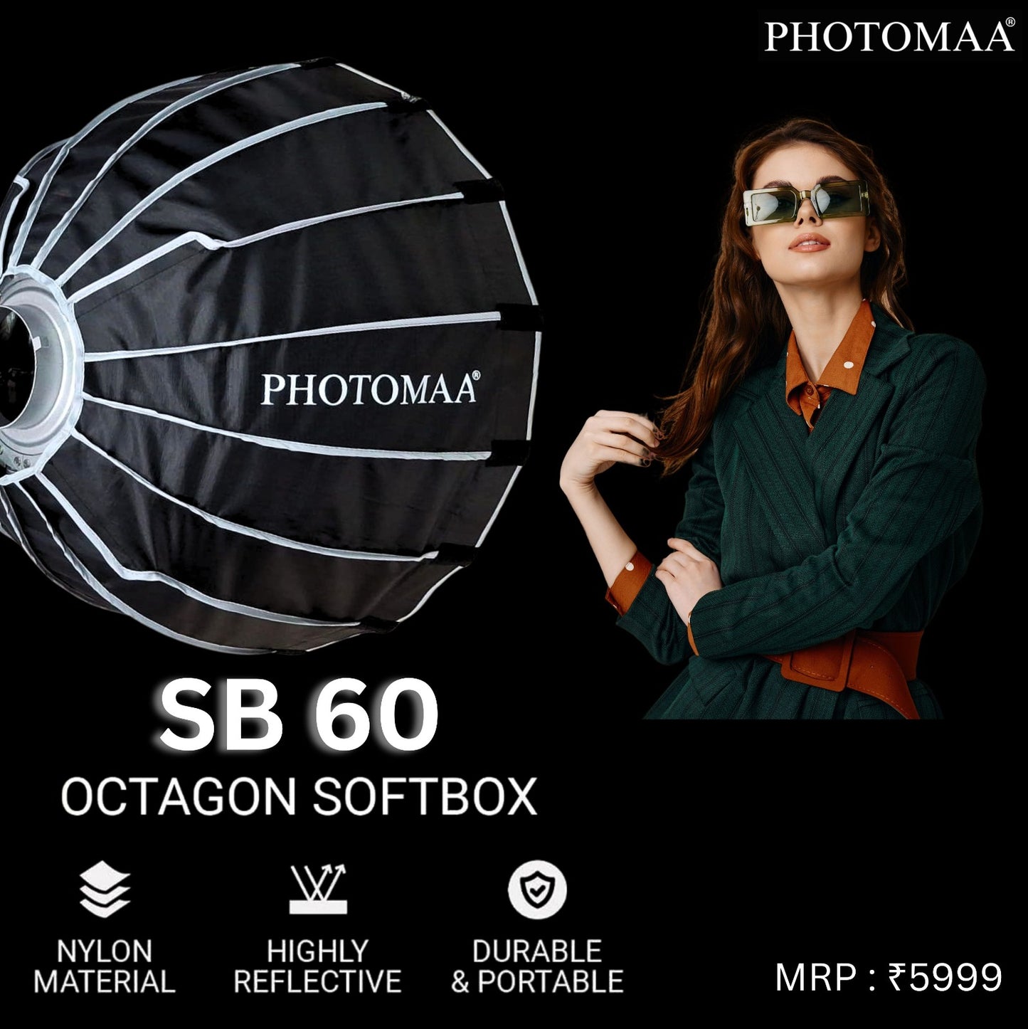 Photomaa Octagon Softbox for 60cm