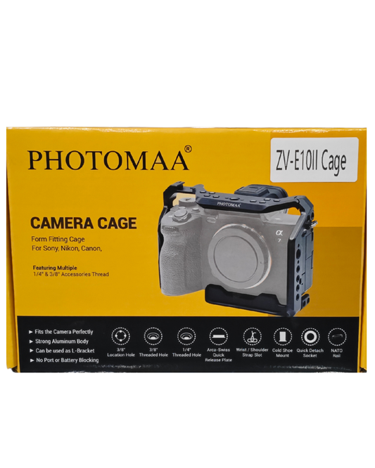 Photomaa Camera Cage for Sony ZV-E10II