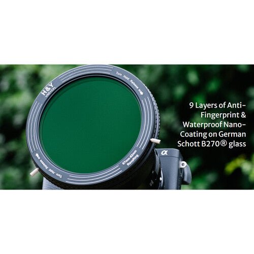 H&Y Filters RevoRing Variable ND3 - ND1000 & Circular Polarizer Filter - Shoot Bazaar