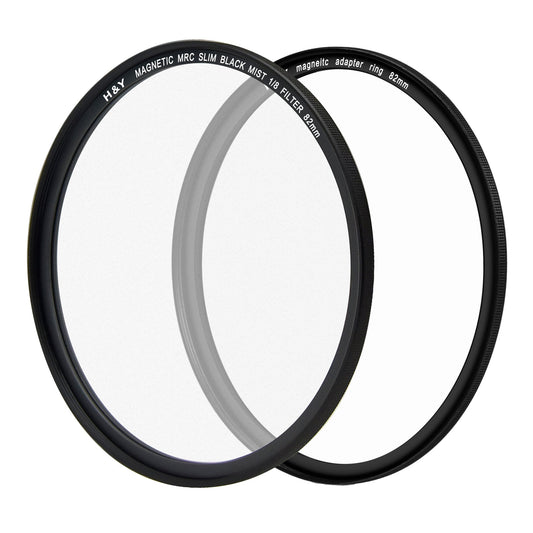 H&Y Magnetic Circular Black Mist 1/8 Filter Kit - Shoot Bazaar