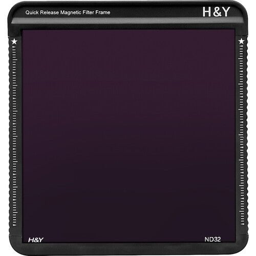 H&Y Square ND32 Filter with Magnetic frame - 100x100MM, 5TOPS - Shoot Bazaar