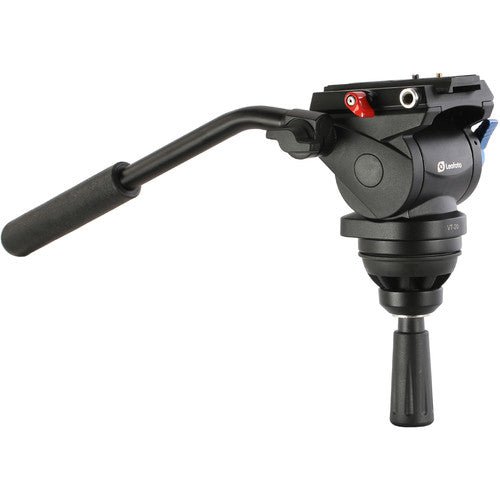 Leofoto Fluid Video Head VT - 20 with 75mm Half - Ball - Shoot Bazaar