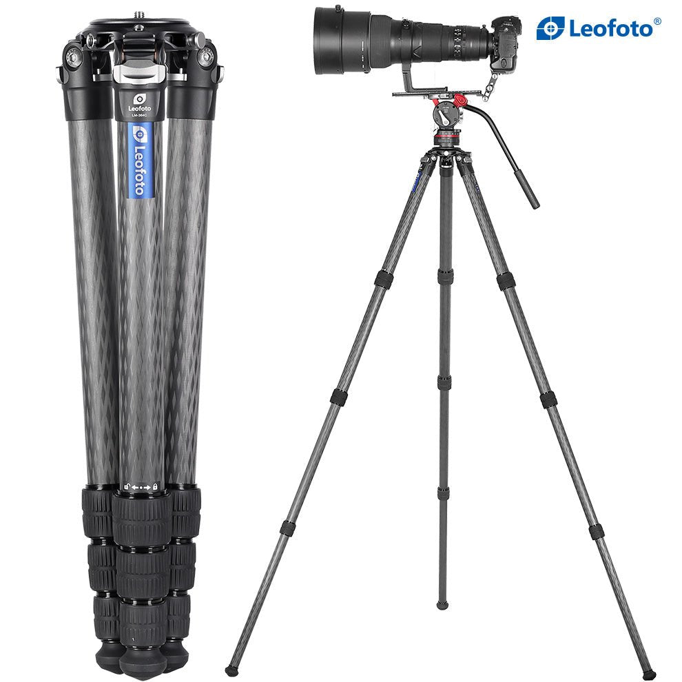 Leofoto LM - 364C Summit Series Carbon Fiber Tripod 4S - Shoot Bazaar