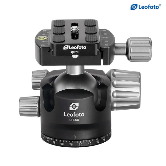 Leofoto Low Profile Ball Head LH - 40 - Shoot Bazaar