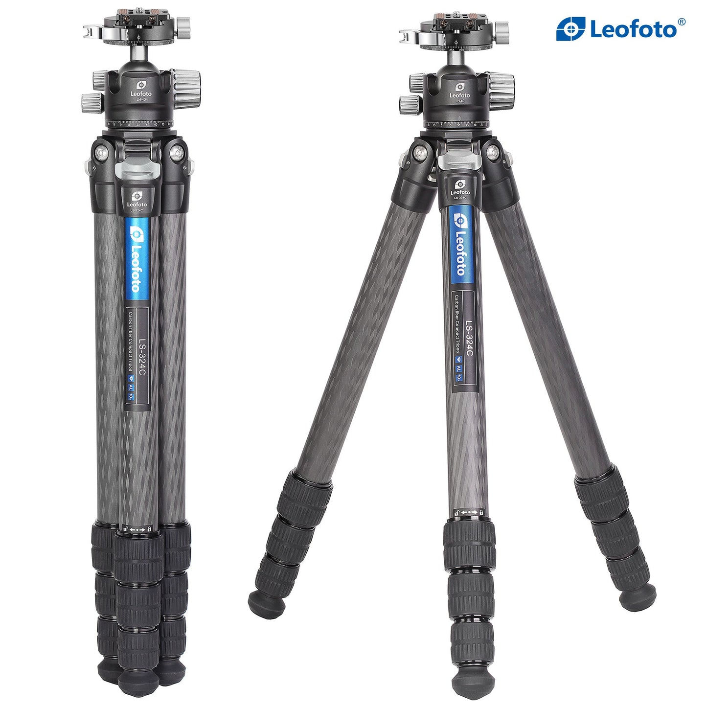 Leofoto Ranger Series Tripod LS - 324C+LH - 40PCL - Shoot Bazaar