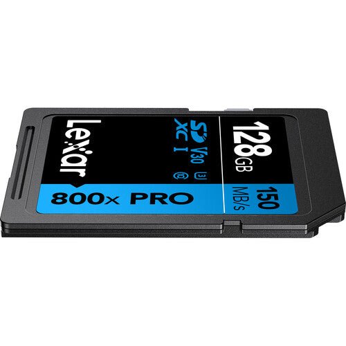 Lexar 128GB High - Performance 800x PRO UHS - I SDXC Memory Card (BLUE Series) - Shoot Bazaar