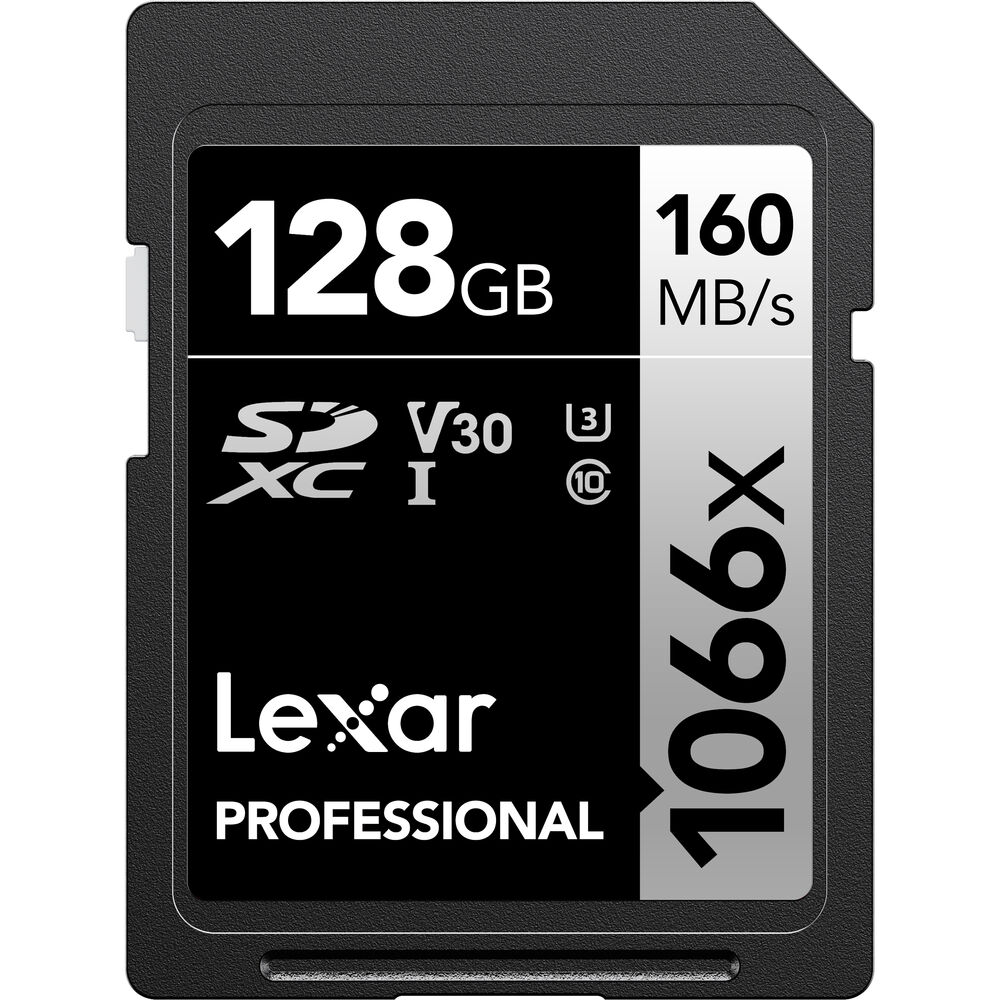 Lexar 128GB Professional 1066x UHS - I SDXC Memory Card - Shoot Bazaar