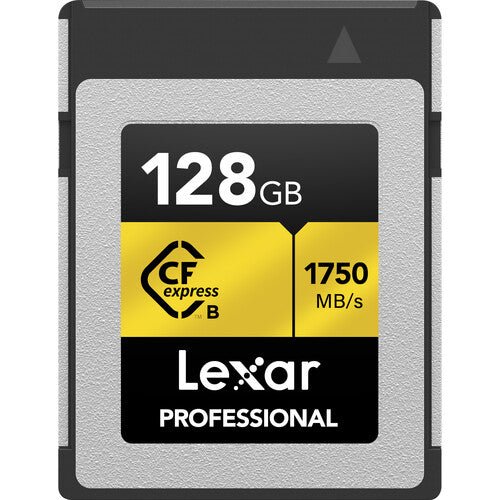 Lexar 128GB Professional CFexpress Type B Card GOLD Series - Shoot Bazaar