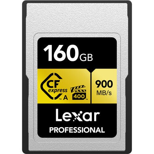 Lexar 160GB Professional CFexpress Type A Card GOLD Series - Shoot Bazaar