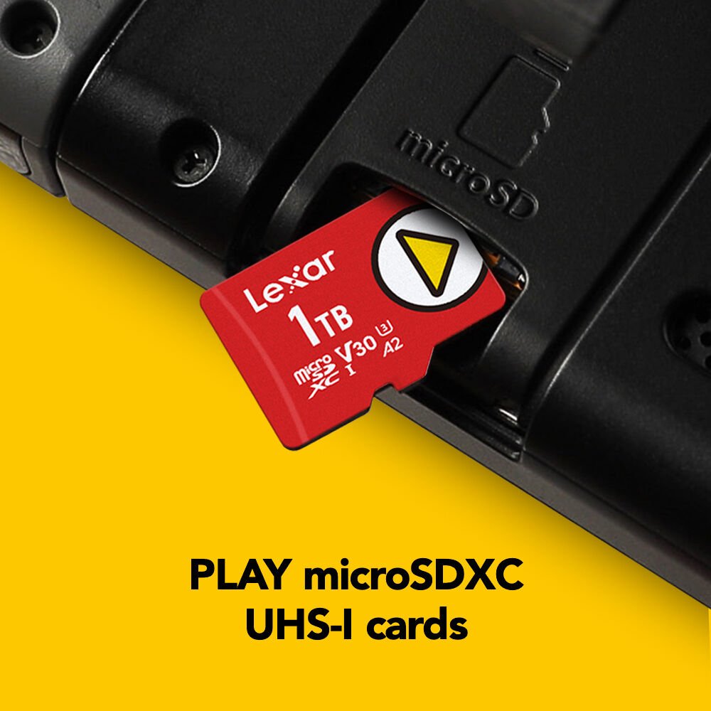 Lexar 1TB PLAY UHS - I microSDXC Memory Card - Shoot Bazaar