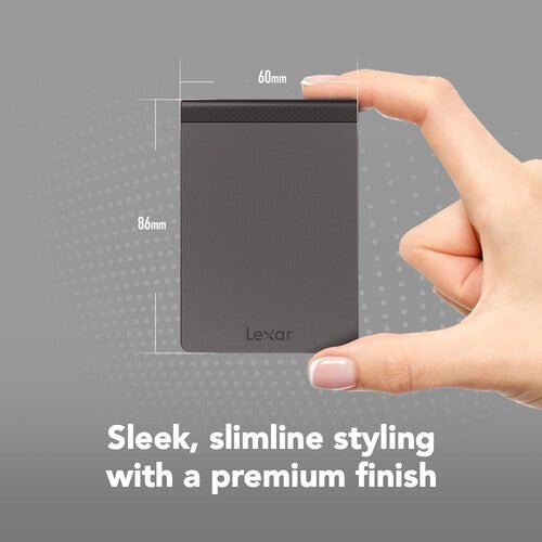 Lexar 2TB SL200 Portable USB 3.1 Type - C External SSD - Shoot Bazaar