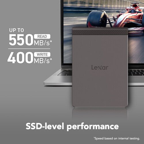 Lexar 2TB SL200 Portable USB 3.1 Type - C External SSD - Shoot Bazaar