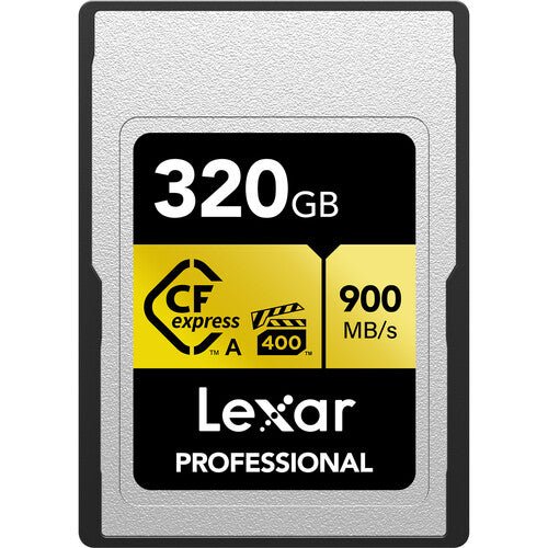 Lexar 320GB Professional CFexpress Type A Card GOLD Series - Shoot Bazaar