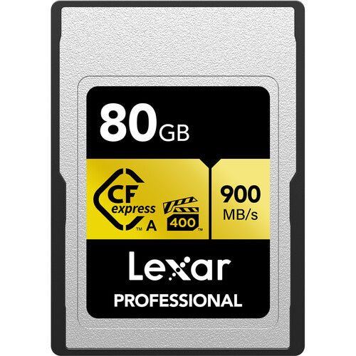 Lexar 80GB Professional CFexpress Type A Card GOLD Series - Shoot Bazaar