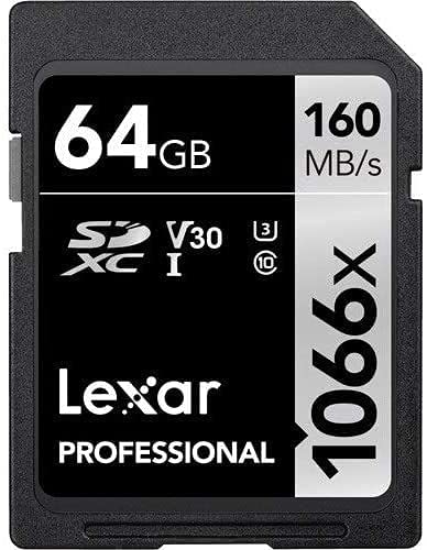 Lexar® Professional 1066x SDXC™ UHS - I Card SILVER Series - 64GB - Shoot Bazaar