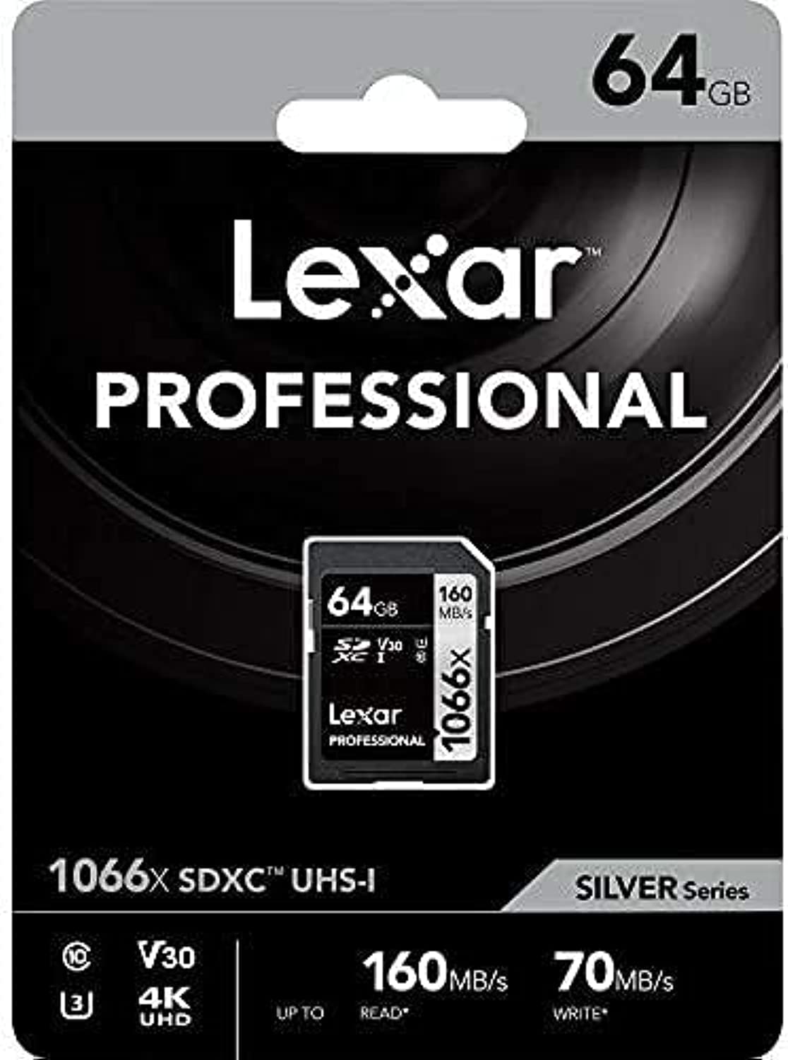 Lexar® Professional 1066x SDXC™ UHS - I Card SILVER Series - 64GB - Shoot Bazaar