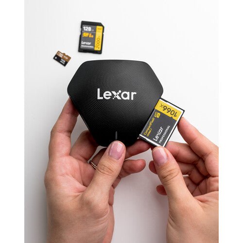 Lexar Professional Multi - Card 3 - in - 1 USB 3.1 Reader - Shoot Bazaar