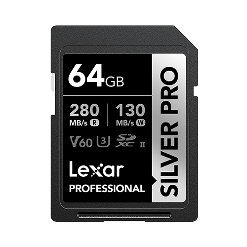 Lexar® Professional SILVER PRO SDXC™ UHS - II Card - Shoot Bazaar