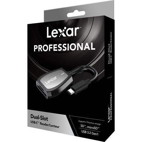 Lexar Professional USB Type - C Dual - Slot Card Reader - Shoot Bazaar