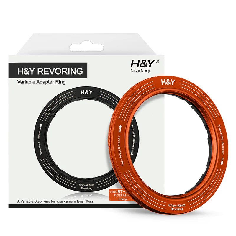 H&Y Filters RevoRing Variable Adapter (Red, 67-82mm)