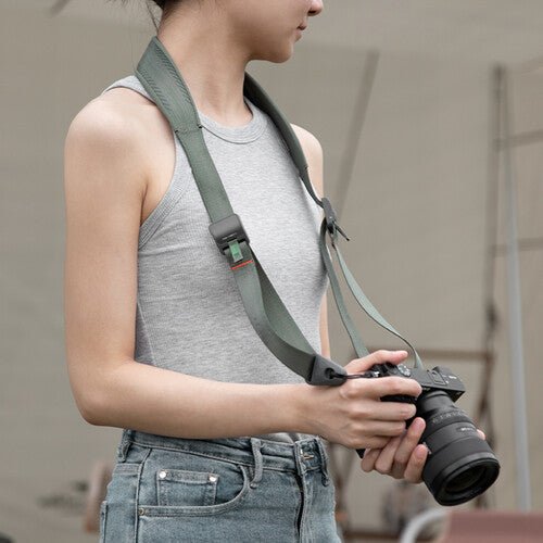 PGYTECH Camera Shoulder Strap (Fern Green) - Shoot Bazaar