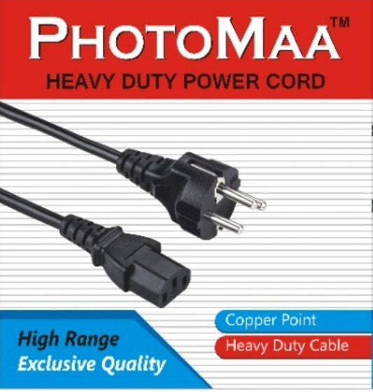 Photomaa Power Cord - 5mtr - Shoot Bazaar