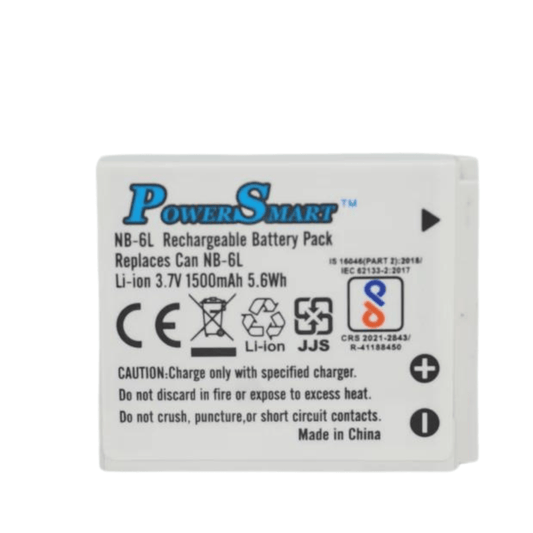 Powersmart NB - 6L Lithium - Ion Battery Pack (3.7V, 1500mAh,5.6Wh) - Shoot Bazaar