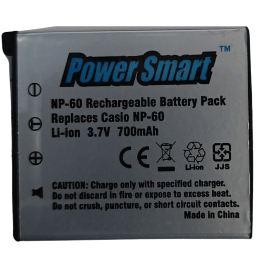 Powersmart NP - 60 Lithium - Ion Battery Pack (3.7V, 700mAh) - Shoot Bazaar