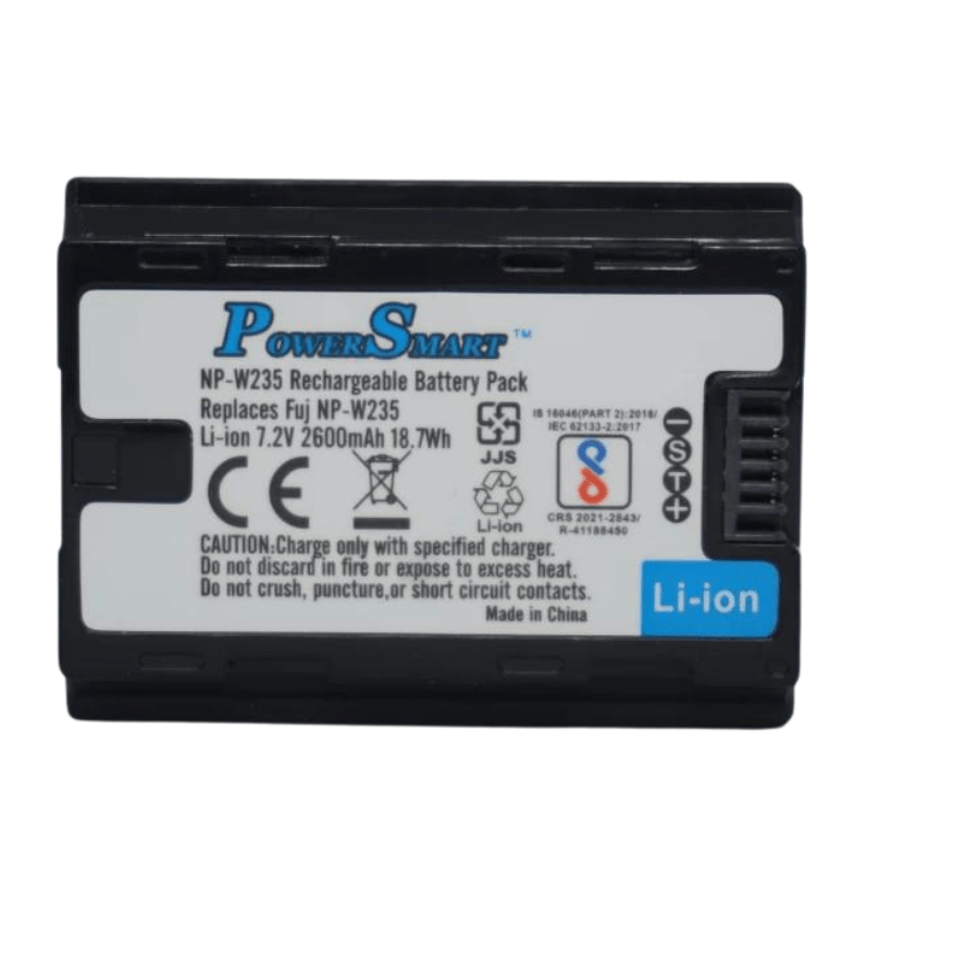 Powersmart NP - W235 Li - Ion Battery (7.2V, 2600mAh 18.7Wh) - Shoot Bazaar