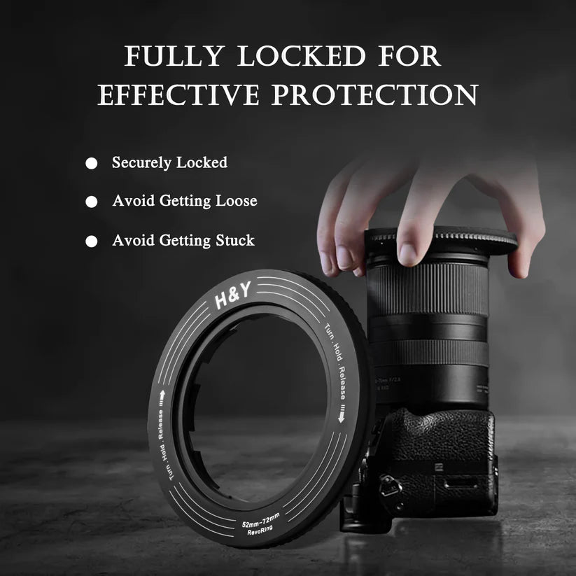 H&Y Filters RevoRing Variable Adapter (Red, 67-82mm)